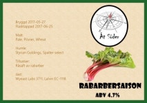 Rabarbersaison - Åt Söder - Untappd