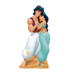 Advanced Graphics Aladdin - Aladdin and Jasmine Life-Size Cardboard Stand-Up | Wayfair