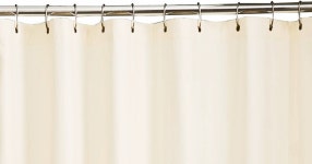 Ebern Designs Britanny Vinyl Solid Shower Curtain Liner | Wayfair