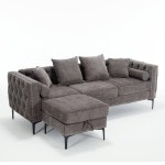 Ivy Bronx Meiya Upholstered Sectional | Wayfair
