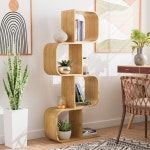 Ivy Bronx Maddisen 4-Tier Vertical Bookshelf | Wayfair