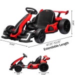 Homdox 24V Electric Go Kart With 2 X 150W Powerful Motors | Wayfair