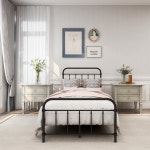 Winston Porter Colina Metal Bed & Reviews | Wayfair