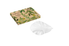 Rosanna Natures Table White Tray Leaf 6 X 3 | Wayfair