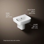 Kohler ModernLife™ Wall Mount Bathroom Sink | Wayfair