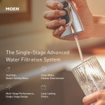 Moen Single-Stage Advanced Water Replacement Filter | Wayfair