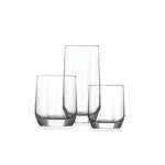 East Urban Home Voorheesville 16 Piece Glass Assorted Glassware Set | Wayfair