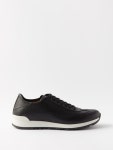 Black Foundry II leather trainers | John Lobb | MATCHESFASHION US Foundry II leather trainers | John Lobb