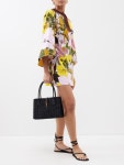 Print The Kaftan Mini cotton-blend mini dress | La DoubleJ | MATCHES UK The Kaftan Mini cotton-blend mini dress | La DoubleJ