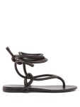 Wraparound ankle strap leather sandals | Jil Sander | MATCHESFASHION UK