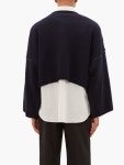 RS-intarsia oversized cropped wool sweater | Raf Simons | MATCHESFASHION UK RS-intarsia oversized cropped wool sweater  | Raf... 