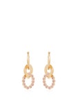 Crystal curb-link earrings | Hillier Bartley | MATCHESFASHION UK