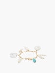 Baroque pearl & turquoise gold-plated bracelet | Timeless Pearly | MATCHESFASHION UK
