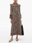 Leopard-print georgette midi dress | La DoubleJ | MATCHESFASHION UK
