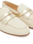 Croc-effect panel canvas loafers | Tods | MATCHESFASHION UK Croc-effect panel canvas loafers  | Tods | MATCHESFASHION UK