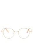 Ayla round-frame metal glasses | Chloé | MATCHESFASHION UK