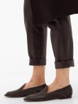 Square-toe leather loafers | Tods | MATCHESFASHION UK