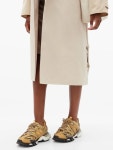 Track leather and mesh trainers | Balenciaga | MATCHESFASHION UK
