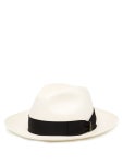 Neutral Ribbon-trimmed straw Panama hat | Borsalino | MATCHESFASHION UK Ribbon-trimmed straw Panama hat | Borsalino