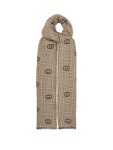 Gucci グッチ GG チェックスカーフ ニュートラル｜MATCHESFASHION（マッチズファッション) GG チェックスカーフ | グッチ