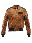 Orange Printed linen-canvas bomber jacket | Junya Watanabe | MATCHESFASHION UK Printed linen-canvas bomber jacket | Junya Watanabe