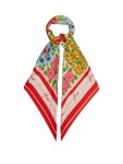 X Ken Scott floral-print silk scarf | Gucci | MATCHESFASHION AU