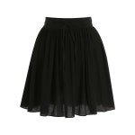 아뜨랑스 - (속바지안감/발레코어룩) 넬로 리본 스트랩 요루 주름 뒷밴딩 미니 스커트 (속바지안감/발레코어룩) 넬로 리본 스트랩 요루 주름... 