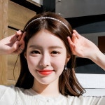 아뜨랑스 - 영문 B 레터링 포인트의 캐쥬얼 코튼 캡모자 영문 B 레터링 포인트의 캐쥬얼 코튼 캡모자