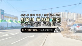 최적의 투자용 토지ㅣ역세권ㅣ도시 개발 ... | 디스코