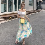 ♡바비앤펌킨♡  바비인형이 사는 lovely 공간~★ 춤추는우주 롱 스커트