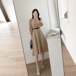 ♡악녀일기♡원피스쇼핑몰,결혼식원피스,정장원피스,예쁜원피스,결혼식복장,결혼식코디,돌잔치원피스 [아나운서 협찬] 미넬 플레어 원피스... 
