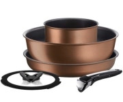 테팔 매직핸즈 티타늄 쿡웨어 세트 펄 브라운 5P (냄비16+팬26+볶음팬26+유리뚜껑16+손잡이) : 다나와 가격비교 [다나와] 테팔 매직핸즈... 