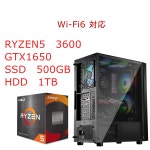 がありまし 極美品 Ryzen GTX1060 メモリ16 SSD240 gfYAP-m19970811338 爆速ゲーミングPC カメラ