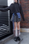 알로하프로젝트 daisy scarf t (2 color) 스카프 원숄더 롱슬리브