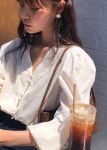 프롬비기닝 - 보브 플라워진주귀걸이