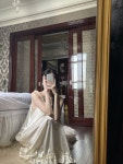 벨르마리 Silky Frill Maxi Long Dress Homewear