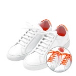 [커먼프로젝트][커먼프로젝트] (3893 3080 WHITE ORANGE) 여성 레트로 로우 스니커즈 [W CONCEPT]