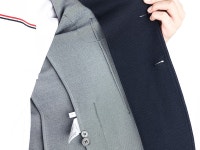 LF스퀘어 공식 온라인몰 [톰브라운] (MJT344A J0008 415) 남성 사선완장 자켓