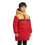 후드 로고 나일론 롱패딩 자켓(레드) 737799 XWAXT 6429 버버리  23FW 구찌 키즈 후드 로고 나일론 롱패딩 자켓(레드) 737799 XWAXT 6429