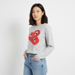 꼼데가르송 COMME DES GARCONS 하트 여성 긴팔티셔츠 AZ T267 051 1 꼼데가르송  COMME DES GARCONS 하트 여성 긴팔티셔츠 AZ T267 051 1