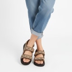 구찌 더블 GG 캔버스 여성 샌들 771575 G1730 9755