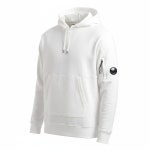 CP COMPANY DIAGONAL RAISED FLEECE HOODED SWEATSHIRT (17CMSS024A 005086W 103) (다이애그널 레이즈드 플리스 후드 맨투맨)