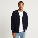 꼼데가르송 AX-N008-051 2 (P1N008 2) PLAY 플레이 레드 하트 와펜 남성 가디건