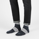 THOM BROWNE 26SS 라이트웨이트 코튼 4-바 미드카프 삭스 (MAS023B 01690 025)