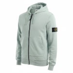 STONE ISLAND 26SS 6100061 ORGANIC COTTON FLEECE REGULAR FIT HOODED ZIP-UP SWEATSHIRT (L1S15 6100061 S0051 V0055) (오가닉 코튼 플리스... 