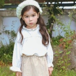 유아쇼핑몰 SB 폼폼블라우스                 북유럽아동복쇼핑몰 아동옷 예쁜여자아동복쇼핑몰 SB 폼폼블라우스                 북유럽아동복쇼핑몰... 