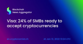 Visa: 24% of SMBs ready to accept cryptocurrencies — Blockchair News