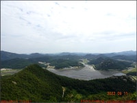220911, 100+어게인4좌, 진도 동석산, 하심동마을 마애불 칼바위전망대 동석산 석적막산 가학재 큰산 세방낙조 - 아내와 함께 - 전라도... 