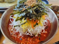안동맛집 끼니가 비빔국수 왕돈까스 만두 클리어