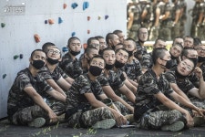 해병닷컴 - 해병대 신병 1282기 5교육대 극기주 – 유격기초훈련